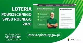 Powszechny Spis Rolny 2020 - loteria spisowa